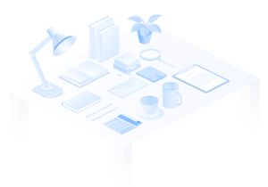 isometric vector illustrations - devices, interior, office items
