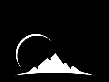 Mountain logo template. Vector illustration. preview picture