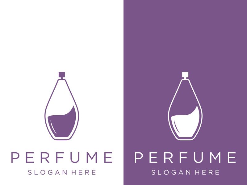 Isolated luxury perfume perfume cosmetic creative logo can be used for business, company, cosmetic and perfume shop.