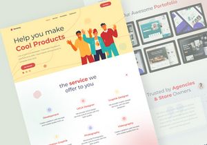 Bonteng - Website Template Agency