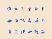 Isometric Illustration Part-7
