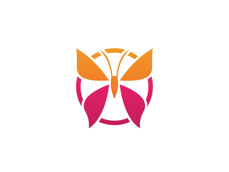 Beauty Butterfly icon design