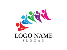 Community logo and symbol vector icon template