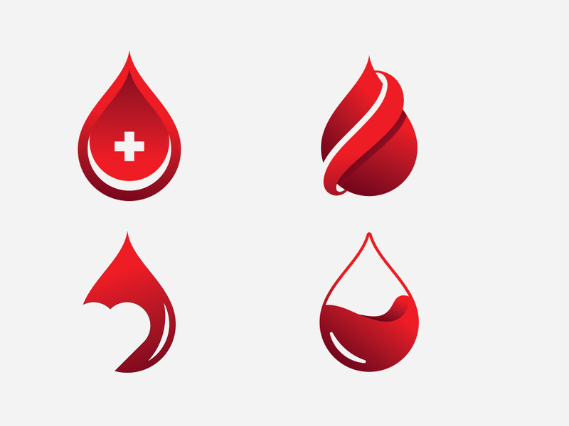 Blood donors icon , blood logo vector illustration