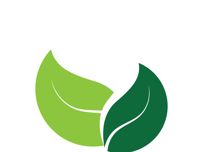 Green tree leaf nature logo images illustration design
