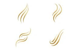 hair logo vector symbol, illustration icon