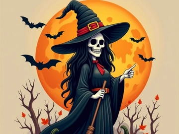 A Halloween Event Flyer captures the spooky spirit of the season preview picture