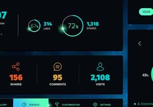 Sci Fi UI kit