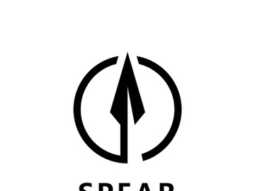 Spear logo vector design template preview picture