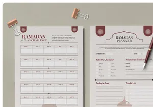 Ramadan Activity Planner