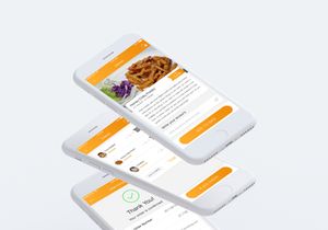 FoodMad App UI Kit - Food Delivery App Design Template