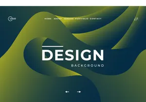 Abstract Geometric Waves UI UX Background