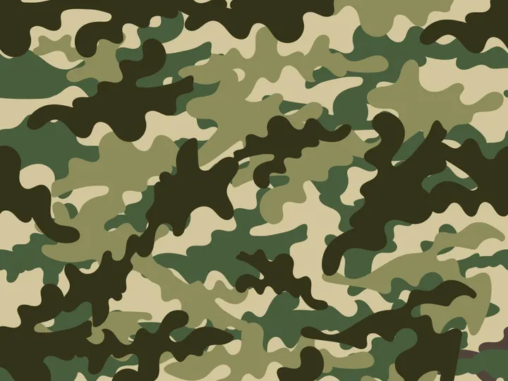 Army military illustration design