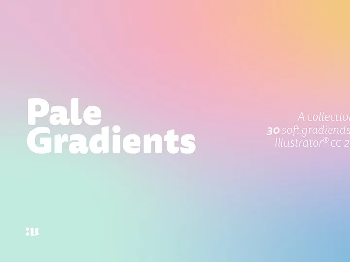 High-Resolution Pale Gradients Freebie