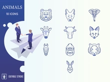 Business And Finance Icon Set 12