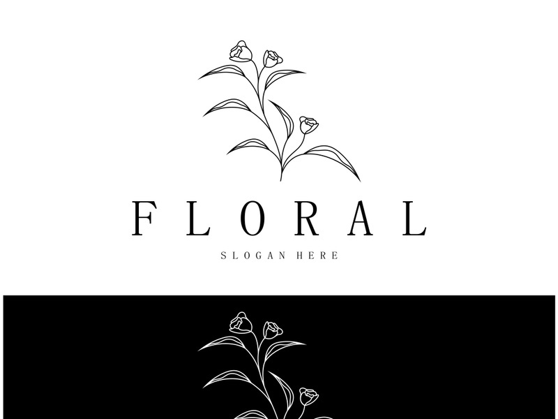 Elegant floral and leaf frame. Delicate botanical vector illustration for labels, spas, corporate identity, and wedding invitations