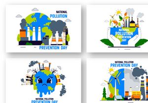 10 National Pollution Prevention Day Illustration