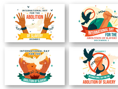 11 Abolition of Slavery Day Illustration