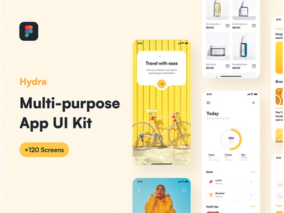 Hydra Multipurpose App UI Kit