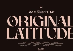 Glakion | Modern Display Serif
