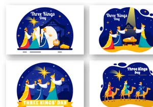 11 Three Kings Day Illustration