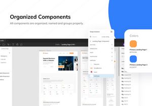 Normaland Responsive Landing Page UI Kit