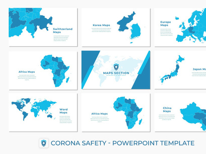 Corona Safety - PowerPoint Template