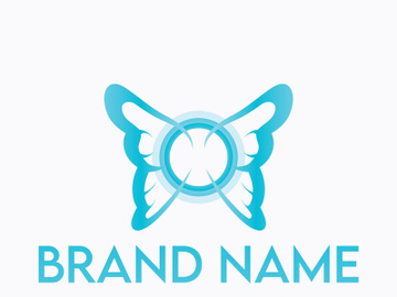 Butterfly logo design preview picture