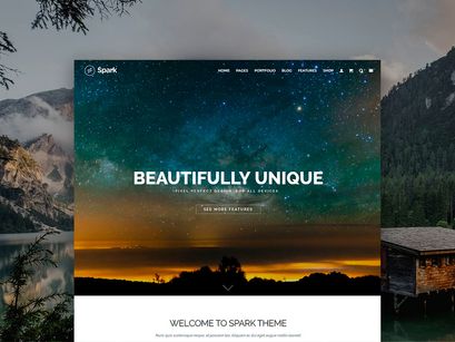 Spark - Portfolio WordPress Theme