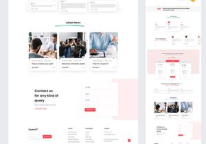 LearnIt - Online Courses & Education Figma Template