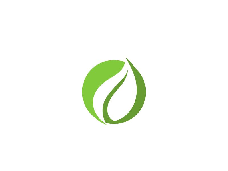 green leaf ecology nature element vector