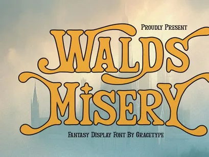 Walds Misery | Fantasy Display Font