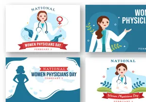 11 National Women Physicians Day Illustration