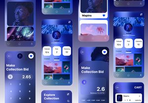 NFT Marketplace App ui kit