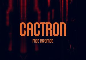 Cactron - Font