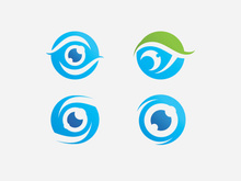 Creative Eye  care Logo Design Template