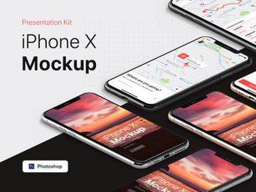 Presentation Kit - iPhone showcase Mockup preview picture