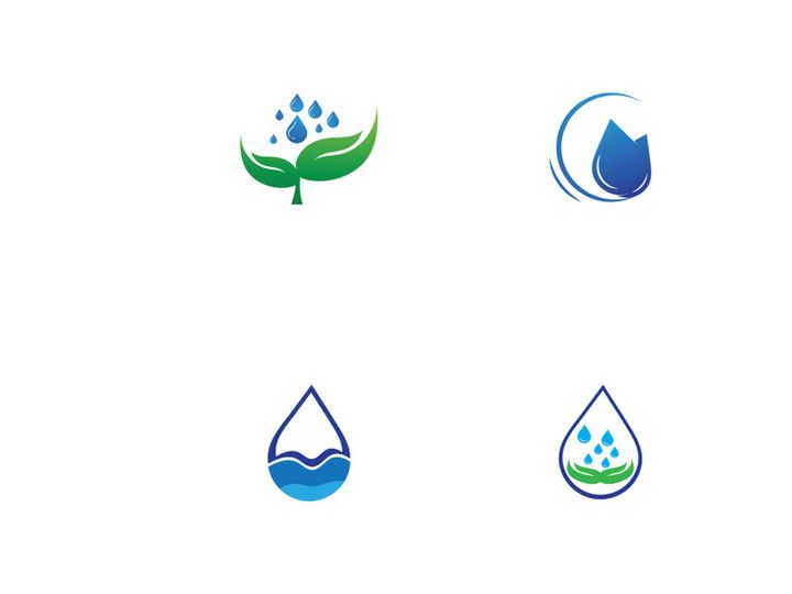 water drop logo