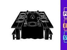 St. Patrick's Day Table Setting