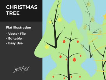 Christmas Tree Vector Bundle preview picture