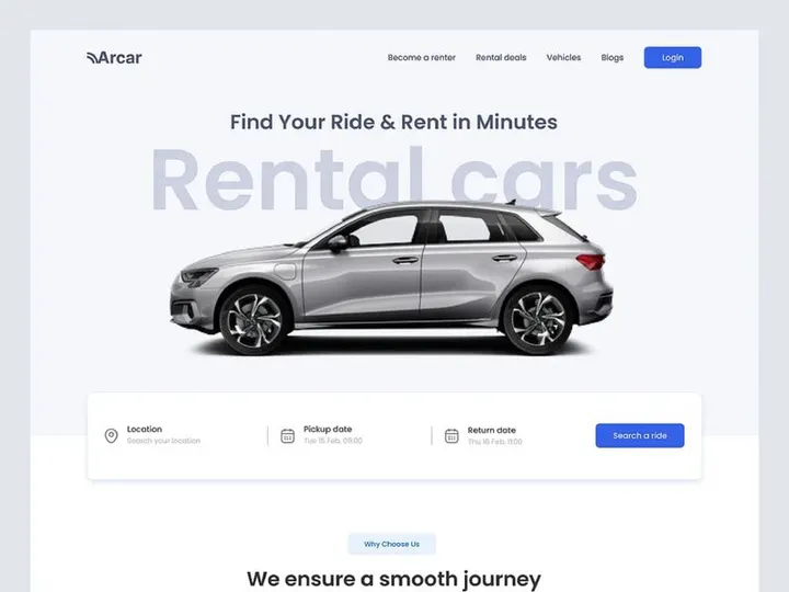 Renty v1.0 - Online Car Rental Booking System Full Solution