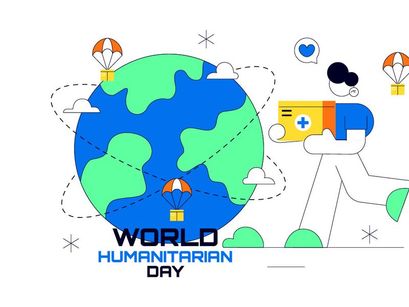 10 World Humanitarian Day Illustration