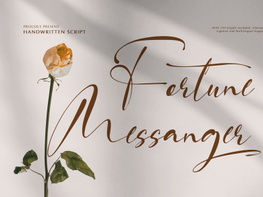 Fortune Messenger | Handwritten Script preview picture