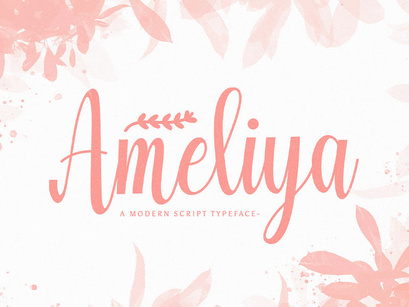 Ameliya - Handwritten Font