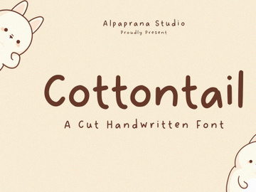 Cottontail - Handwritten Font preview picture