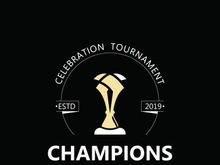 Trophy Logo winner, Sports Tournament Championship Cup Design. minimalist emblem sport, club shop simple icon