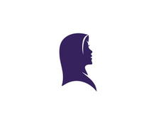 Hijab Fashion icon design