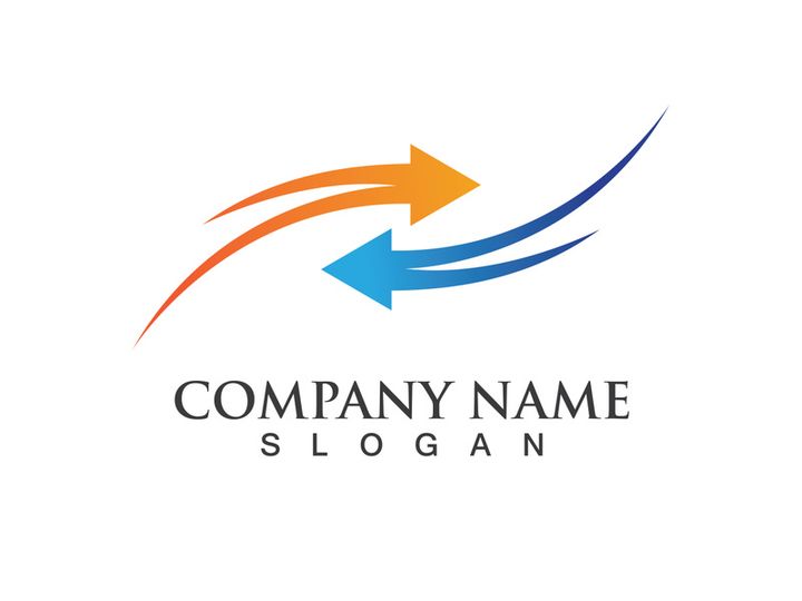 Arrow Faster Finance  Logo Template vector icon
