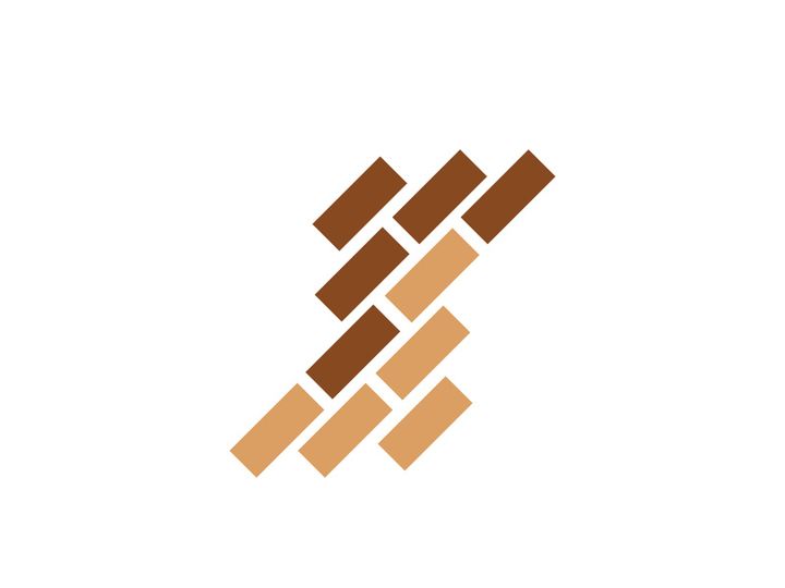 Brick icon design illustration