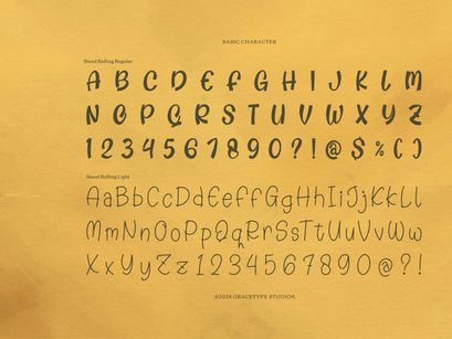 Stand Rolling | Hand Drawn Light Style